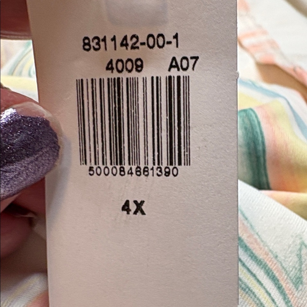 Old Navy High Rise Powersoft Swirl Marble Skort Go-dry 4X NWT!l - Picture 13 of 13